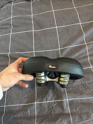 Sillín Bici Gel Negro