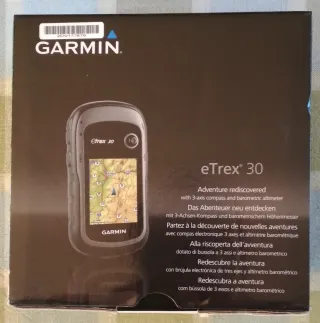 GPS Garmin eTrex® 30. Prácticamente nuevo.