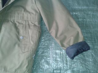 Cazadora PULL & BEAR mostaza (doble forro, t: S