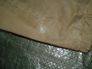 Cazadora PULL & BEAR mostaza (doble forro, t: S