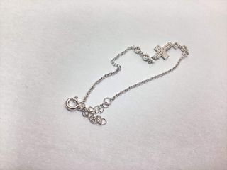 pulsera plata 925mm con piedra con circonita