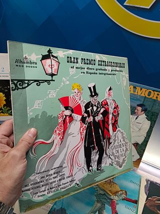 13 discos, LPs vinilos, Opera, clásica, zarzuela