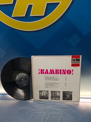 disco, LP vinilo, BAMBINO, stereo especial-fontana