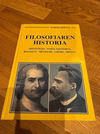Filosofiaren historia (Aristoteles, Tomas Aquin...