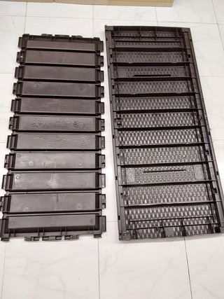 Keter Capri - Arcón exterior, Baúl almacenaje, Capacidad 305L, Resina, Color marrón, Ordenación jardín y terraza, 54 x 123 x 57