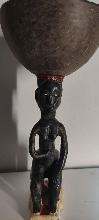 Figura Madera Baulé Africana