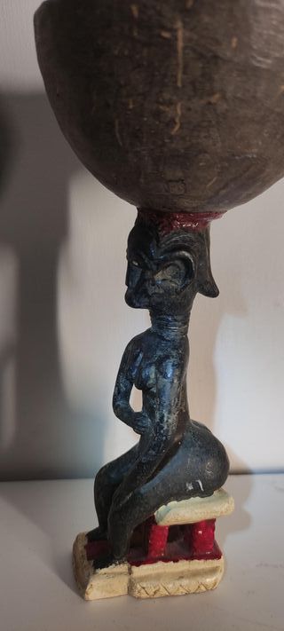 Figura Madera Baulé Africana