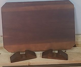 HOSHANHO Soporte Magnético Para Cuchillos de Doble Cara, Bloque para Cuchillos Magnético de Acacia, Multifuncional Soporte Iman Cuchillos, Base Magnética de Madera Cuchillos para Cocina