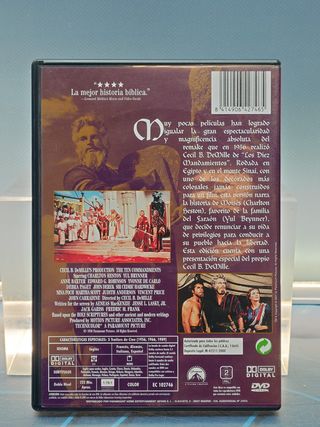 Pelicula,Los Diez Mandamientos de Cecil B. DeMille