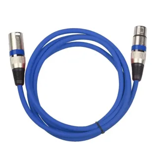 Pack 18 Cables XLR 1.5M + Mesa Mezclas 4 Canales