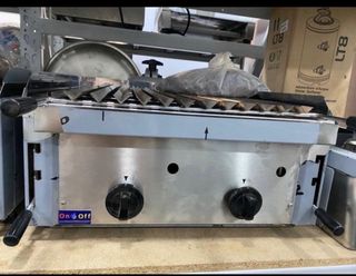 Barbacoa a gas de piedra