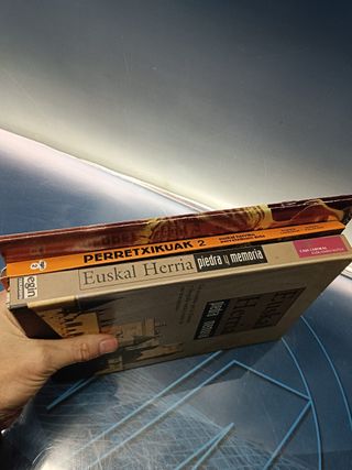 3 libros, Breve historia ilustrada Euskal Herria, piedra y memoria, Perretxikuak