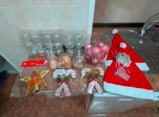 Lote Navidad: Adornos y Luces