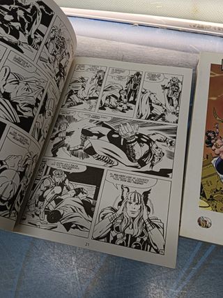 cómics , 6 tomos, IRON MAN, THOR marvel comics, El mundo