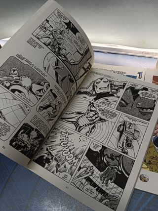 cómics , 6 tomos, IRON MAN, THOR marvel comics, El mundo