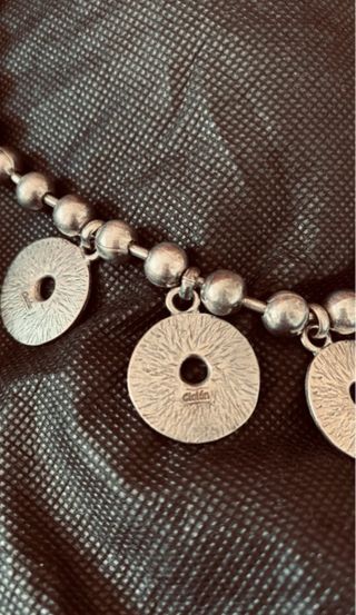 Collar Ciclón Plata