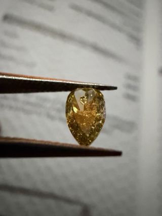 Diamante Amarillo 0.70ct Certificado IGI