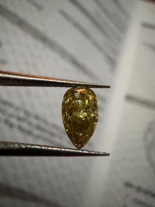Diamante Amarillo 0.70ct Certificado IGI
