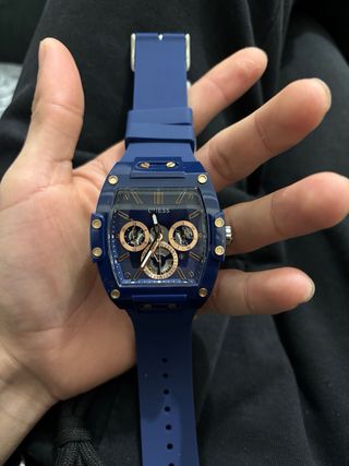 Reloj Guess Azul y Dorado