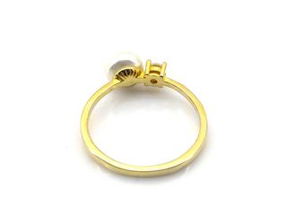 anillo plata 925mm con piedra con circonita