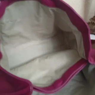 Bolso Piel Purificación García Fucsia