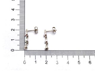 pendientes oro 18k con piedra con diamante