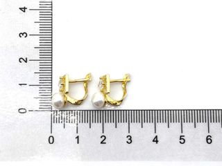 pendientes plata 925mm con piedra con circonita