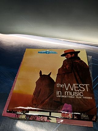 3 vinilos B.S.O bandas sonoras, my fair Lady , cabalgando hacia el oeste, The west in music