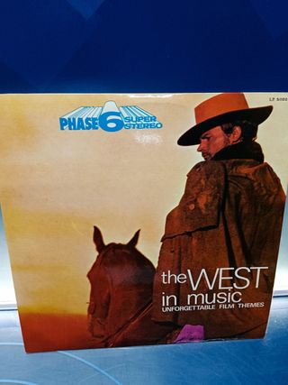 3 vinilos B.S.O bandas sonoras, my fair Lady , cabalgando hacia el oeste, The west in music