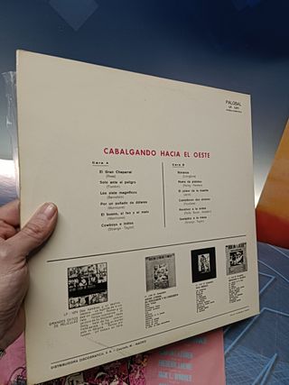 3 vinilos B.S.O bandas sonoras, my fair Lady , cabalgando hacia el oeste, The west in music