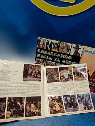 3 vinilos B.S.O bandas sonoras, my fair Lady , cabalgando hacia el oeste, The west in music