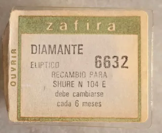 Aguja Shure N104 Elíptica