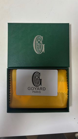 Tarjetero Goyard Unisex con Caja y Tarjeta
