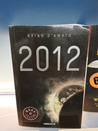 lote de 5 novelas best sellers, ciencia ficcion, 2012, El juego de Ender, El exorcista, Nivel 5, El abogado del diablo