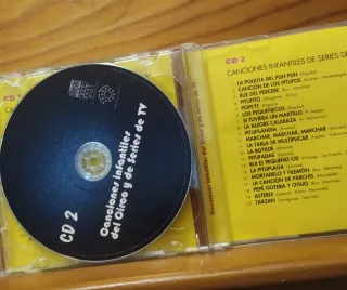 Doble CD Canciones Infantiles Circo y TV