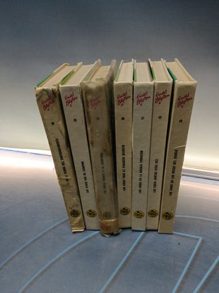 7 novelas de LOS CINCO, Enid Blyton, nº 25, 28, 30, 36, 37, 42 y 43