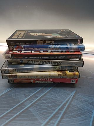 8 juegos de PC-DVD rom, variados