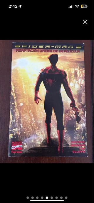 SPIDER-MAN 2 COLECCIONISTA 2 DVD COMIC ILUSTRACION