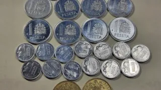 Colección COMPLETA 1 Peseta periodo J. Carlos I