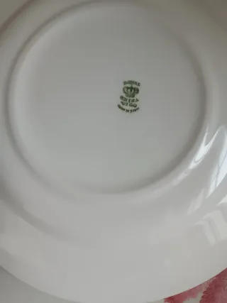 Vajilla vintage porcelana floral