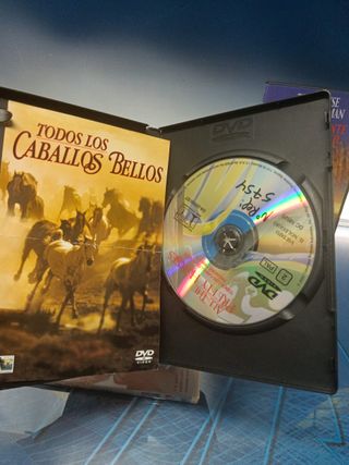 DVD 3 películas románticas - SIETE DIAS Y UNA VIDA -TODOS LOS CABALLO BELLOS - UN HORIZONTE MUY LEJANO