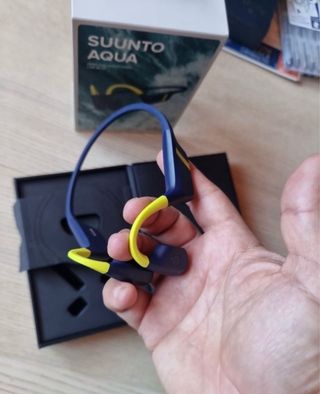 Auriculares Suunto Aqua Open Ear Lime Blue