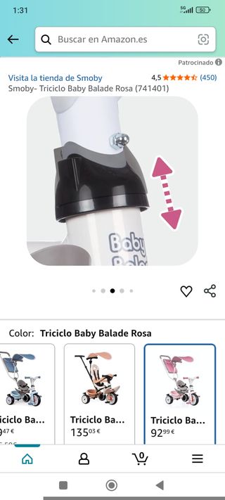 Triciclo evolutivo para niños