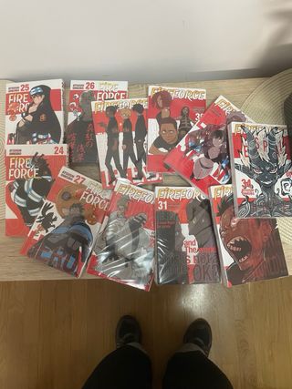Manga FIRE FORCE 24-34 (cofre) + artbook