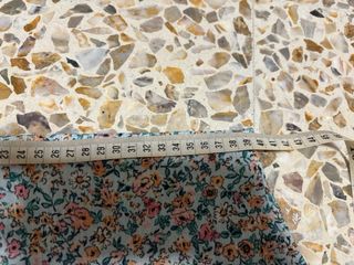 Falda corta floreada