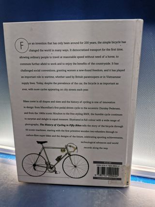 the history of cycling in fifty bikes, libro