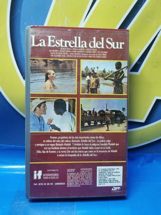 Película en VHS, - LA ESTRELLA DEL SUR - GEORGE SEGAL, URSULA ANDRESS, vhs