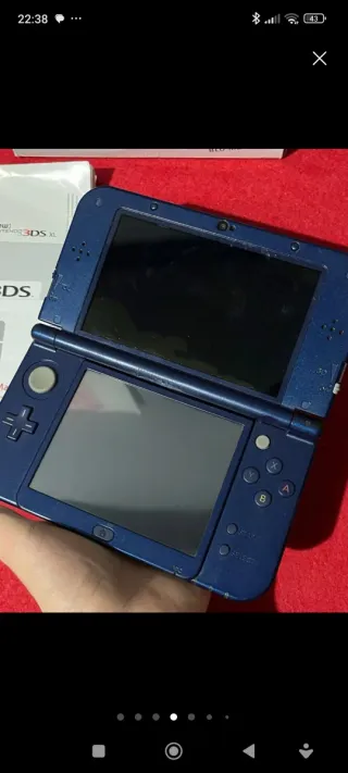 Consola Nintendo 3DS XL Azul Metálico