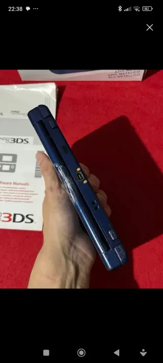 Consola Nintendo 3DS XL Azul Metálico
