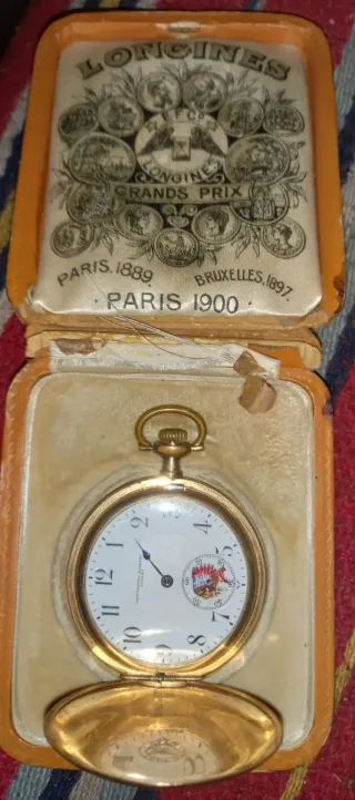 Reloj Plaque Or 10 Años